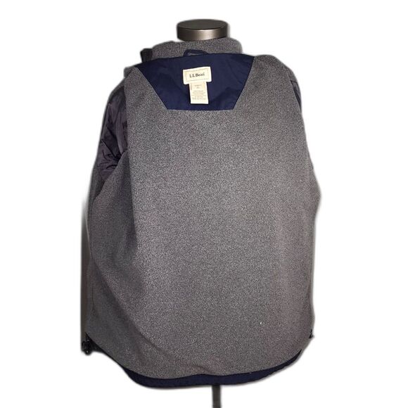 L.L. Bean Women's Blue Fleece Lined Jacket Size L - Picture 5 of 8